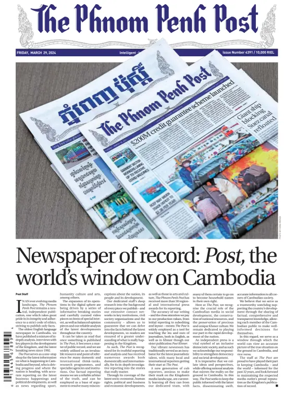 Cover of The Phnom Penh Post