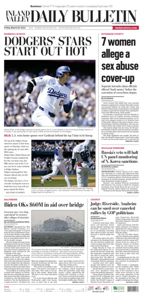 Cover of Inland Valley Daily Bulletin