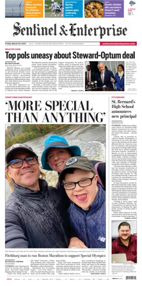 Cover of Sentinel & Enterprise