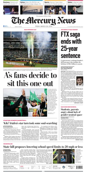 Cover of The Mercury News Weekend