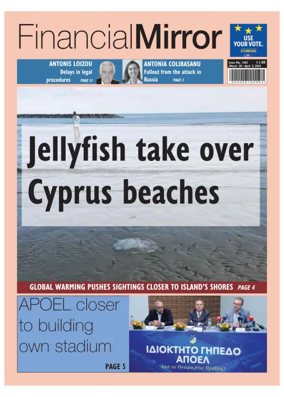 Cover of Financial Mirror (Cyprus)