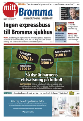 Cover of Bromma Tidning