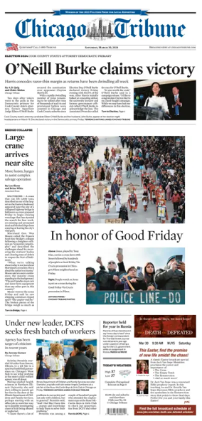 Cover of Chicago Tribune