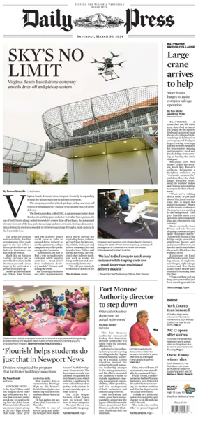 Cover of Daily Press