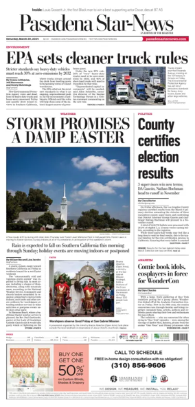 Cover of Pasadena Star-News