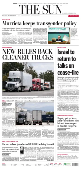 Cover of The Sun (San Bernardino)