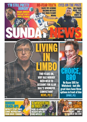 Cover of Sunday News