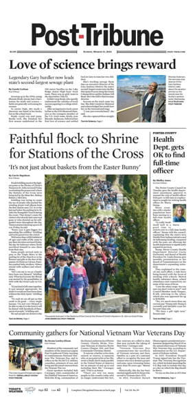 Cover of Post-Tribune (Sunday)