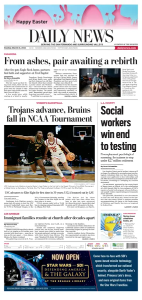 Cover of Daily News (Los Angeles)