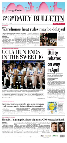 Cover of Inland Valley Daily Bulletin