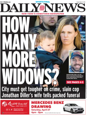 Cover of New York Daily News