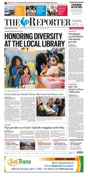Cover of The Reporter (Vacaville)