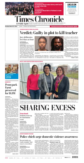 Cover of Times Chronicle