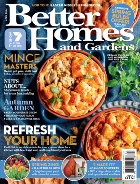 Cover of Better Homes and Gardens (Australia)