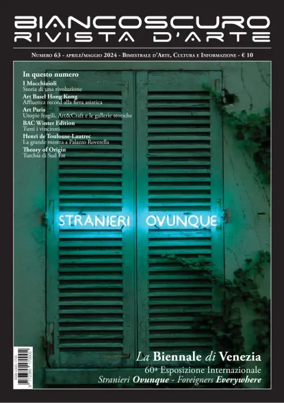 Cover of Biancoscuro Rivista d’Arte
