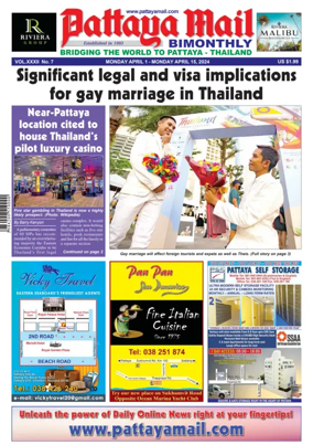 Cover of Pattaya Mail