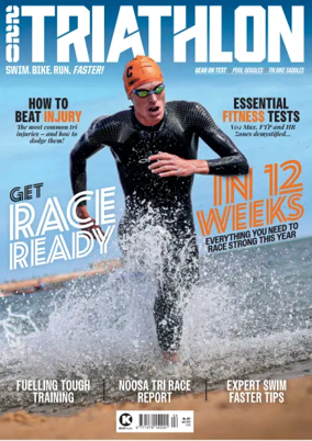 Cover of 220 Triathlon Magazine