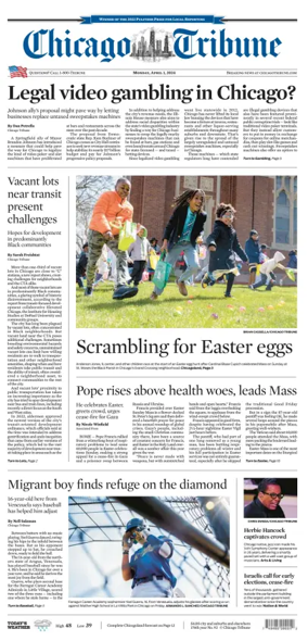 Cover of Chicago Tribune