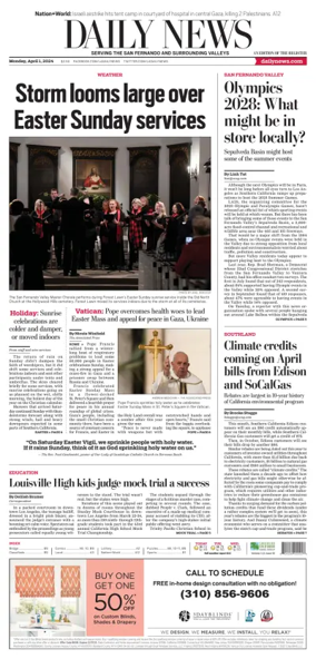 Cover of Daily News (Los Angeles)