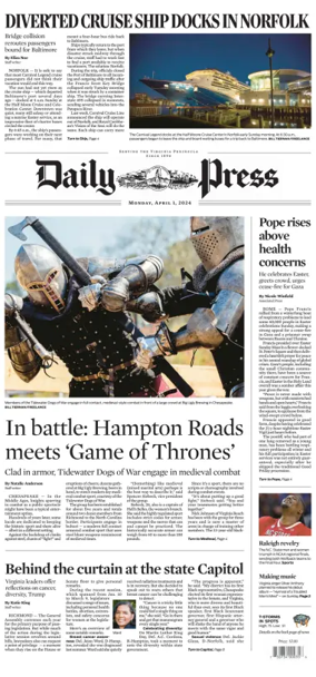 Cover of Daily Press