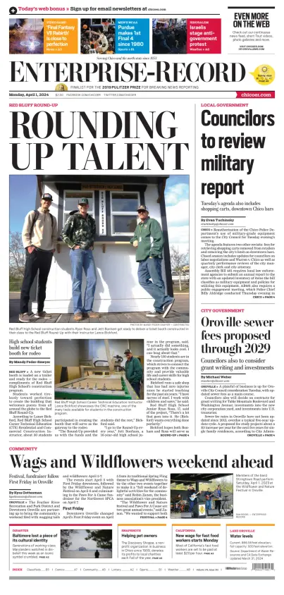 Cover of Enterprise-Record (Chico)