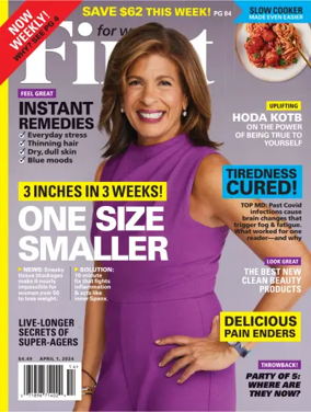 Cover of First For Women