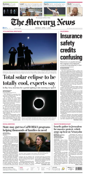 Cover of The Mercury News