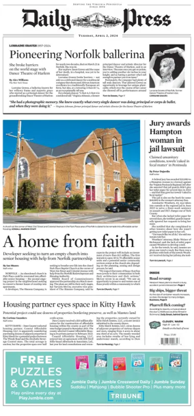 Cover of Daily Press