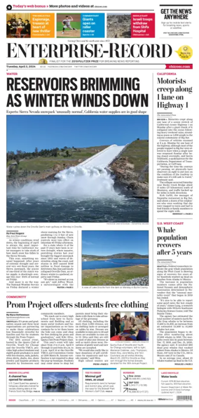 Cover of Enterprise-Record (Chico)