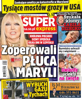 Cover of Super Express Nowy Jork