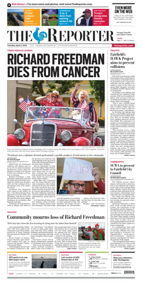 Cover of The Reporter (Vacaville)