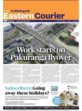 Cover of Eastern Courier