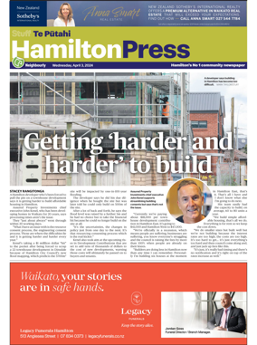 Cover of Hamilton Press