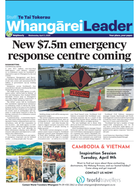 Cover of Whangarei Leader