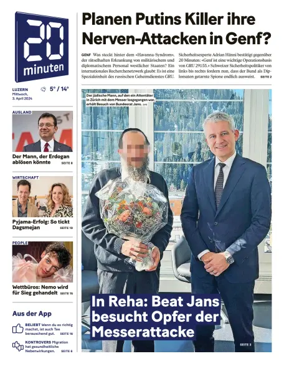 Cover of 20 Minuten - Luzern