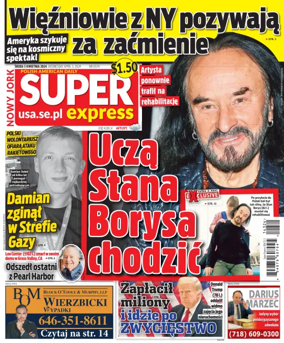 Cover of Super Express Nowy Jork