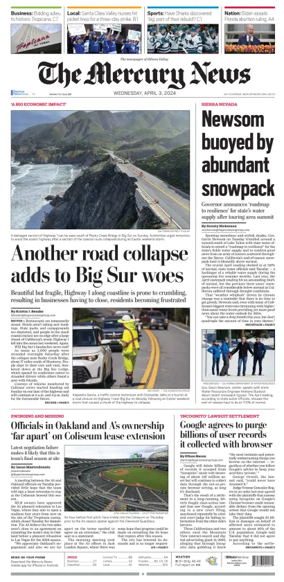 Cover of The Mercury News