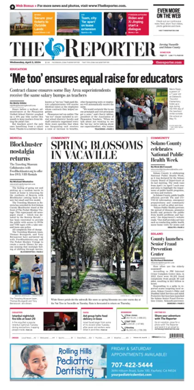 Cover of The Reporter (Vacaville)