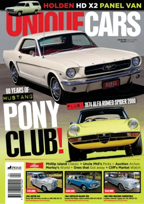 Cover of Unique Cars