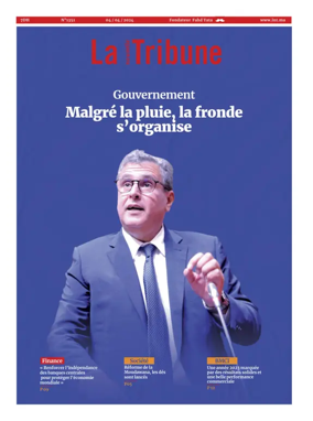 Cover of La Nouvelle Tribune