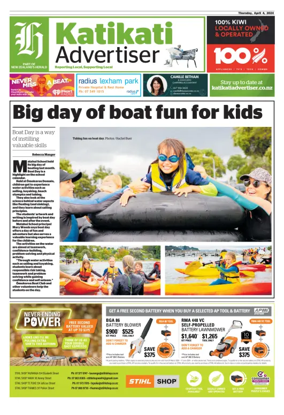 Cover of Katikati Advertiser