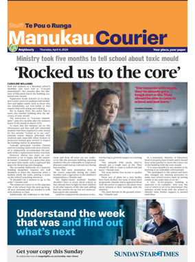 Cover of Manukau Courier
