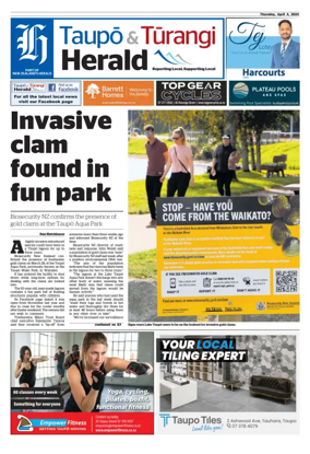 Cover of Taupo & Turangi Weekender