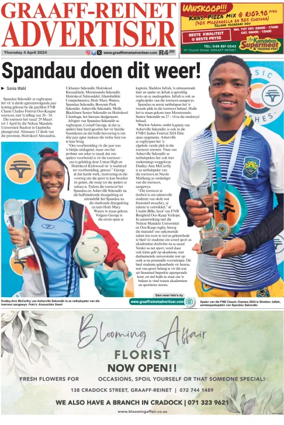 Cover of Graaff-Reinet Advertiser