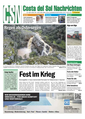 Cover of Costa del Sol Nachrichten