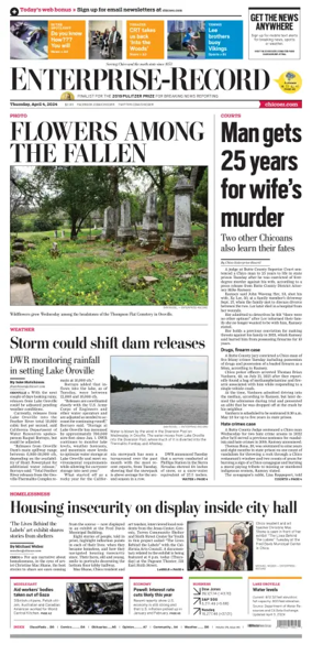 Cover of Enterprise-Record (Chico)