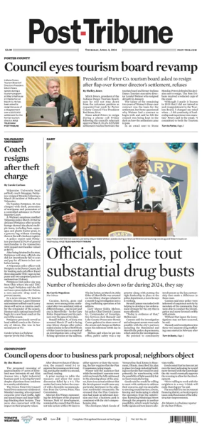 Cover of Post-Tribune