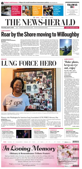 Cover of The News Herald (Willoughby, OH)