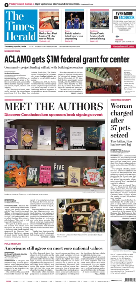 Cover of The Times Herald (Norristown, PA)