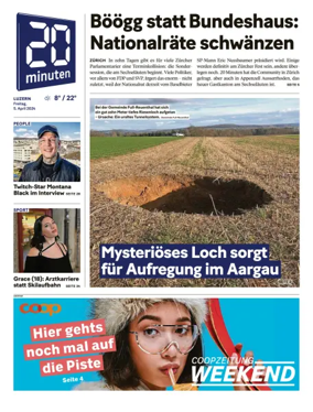 Cover of 20 Minuten - Luzern